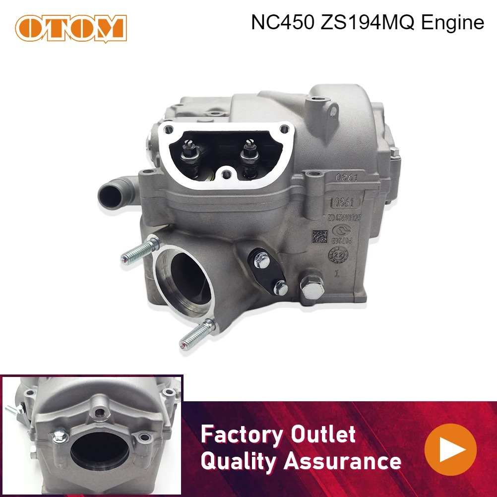 Nc450 Cylinder Head Assembly - ชุดประกอบฝาสูบ NC450 สำหรับเครื่องยนต์ ZONGSHEN NC 450