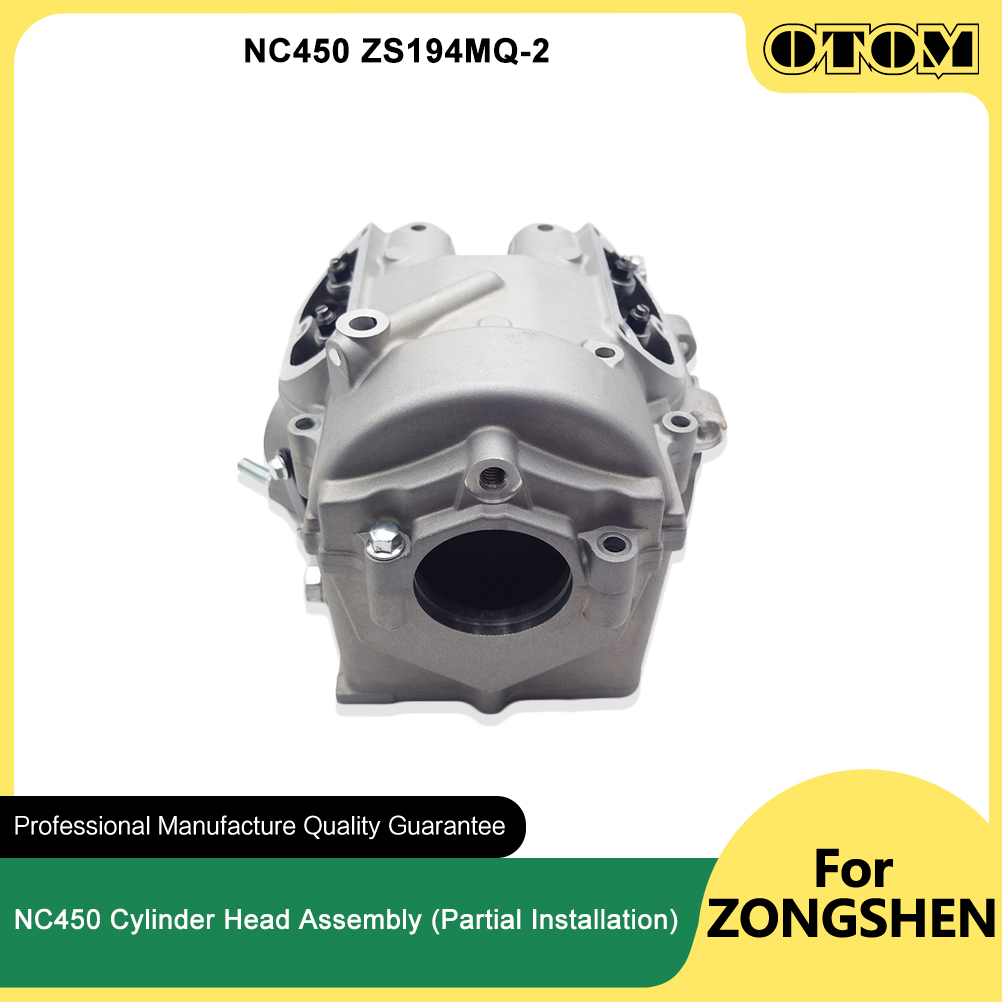 Nc450 Cylinder Head Assembly - ชุดประกอบฝาสูบรถจักรยานยนต์ OTOM ZS194MQ-2 พร้อมวาล์ว รุ่นคาร์บูเรเตอร์ บล็อกสูบมาตรฐาน